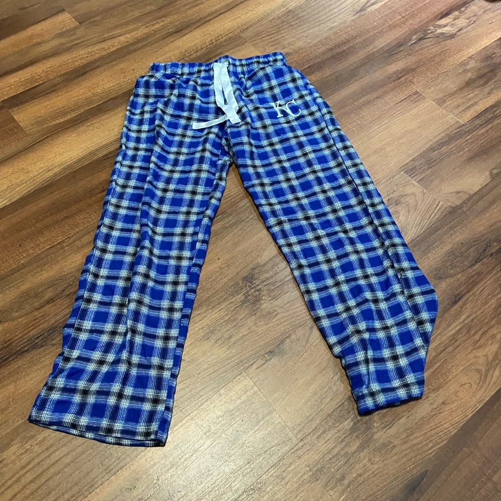 Kansas City Royals Plaid Flannel Pajama Pants
